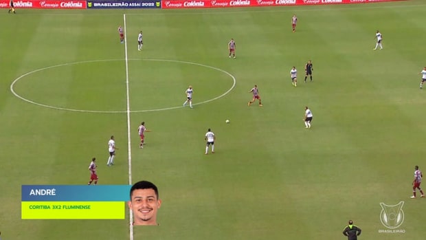 André’s cheeky nutmeg vs Coritiba